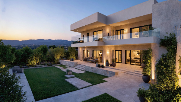 外墻涂料新選擇：98%仿真石材效果的百適涂無機大理石涂料