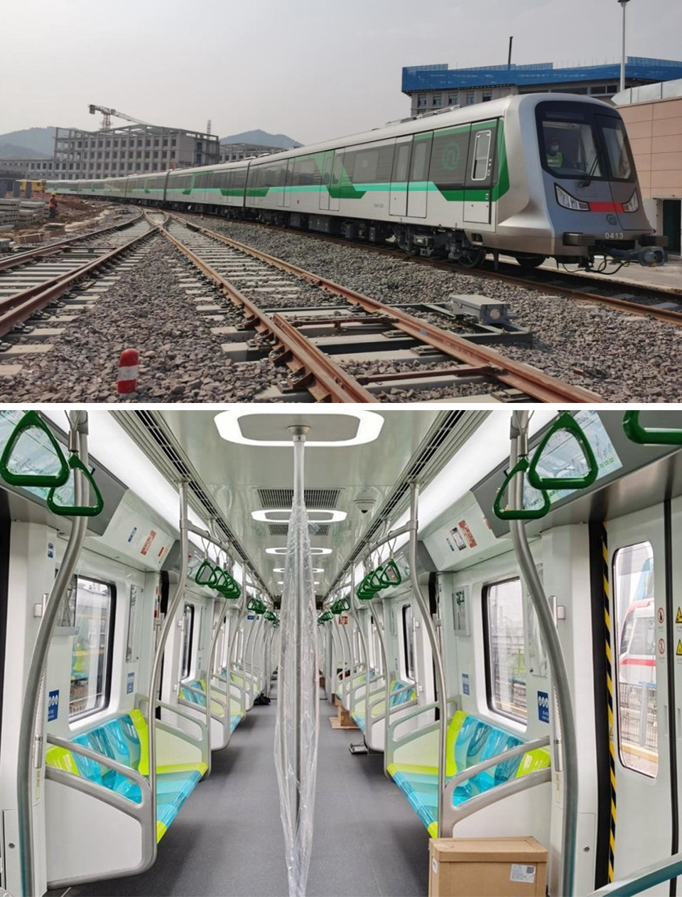 地鐵站涂料效果 青島地鐵4號(hào)線使用英特寶陶瓷涂料實(shí)景效果