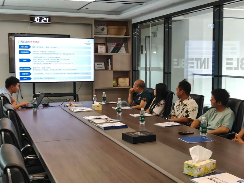 雙方技術(shù)交流現(xiàn)場(chǎng)