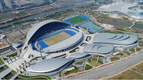 江門體育中心指示牌立標(biāo)翻新工程